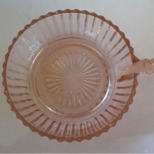 Bowl Queen Hocking Anchor Bowl Queen Glass Pink Anchor Hocking Queen Mary  Bowl